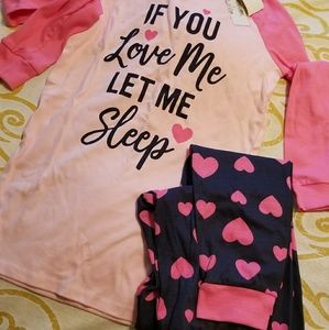 NEW Girls Pajama Set